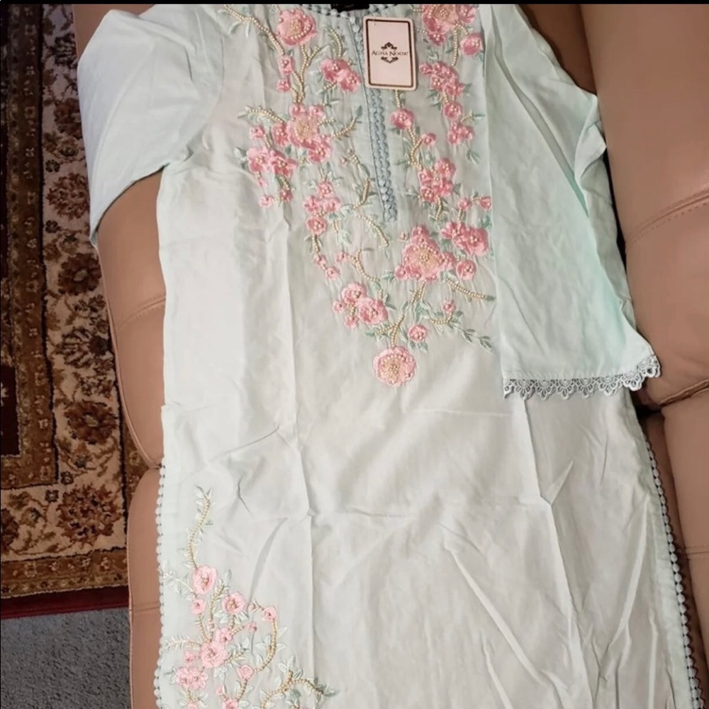 Agha noor kurta kurti new with tags small eid